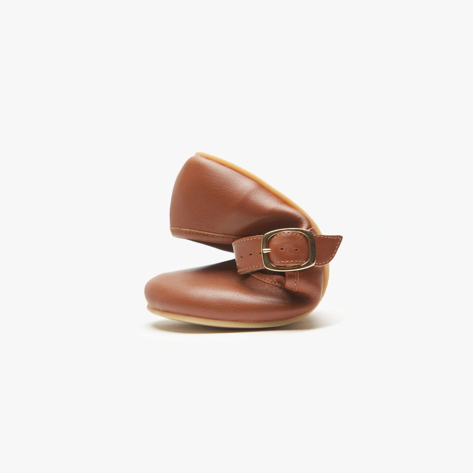Босоногие туфли Origo Classic Mary Jane — светло-коричневый, фото 3