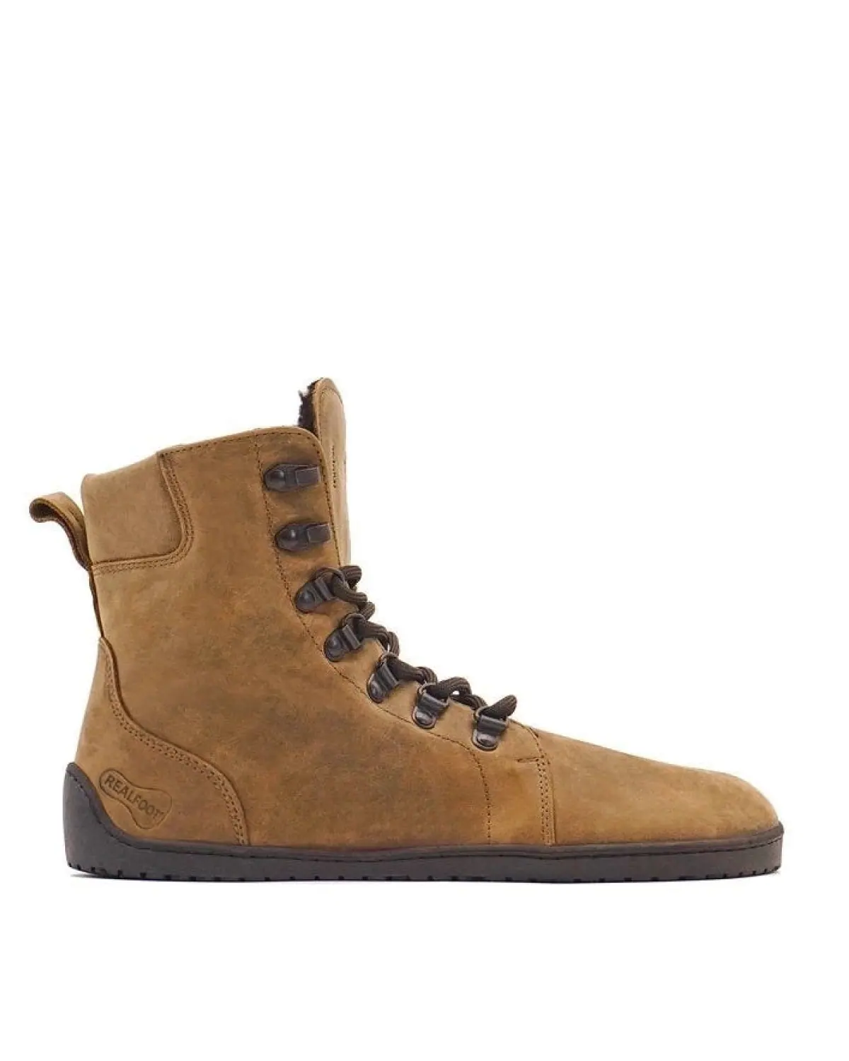 Босоногие ботинки Realfoot Farmer Winter Light Brown — фото 1 из 20
