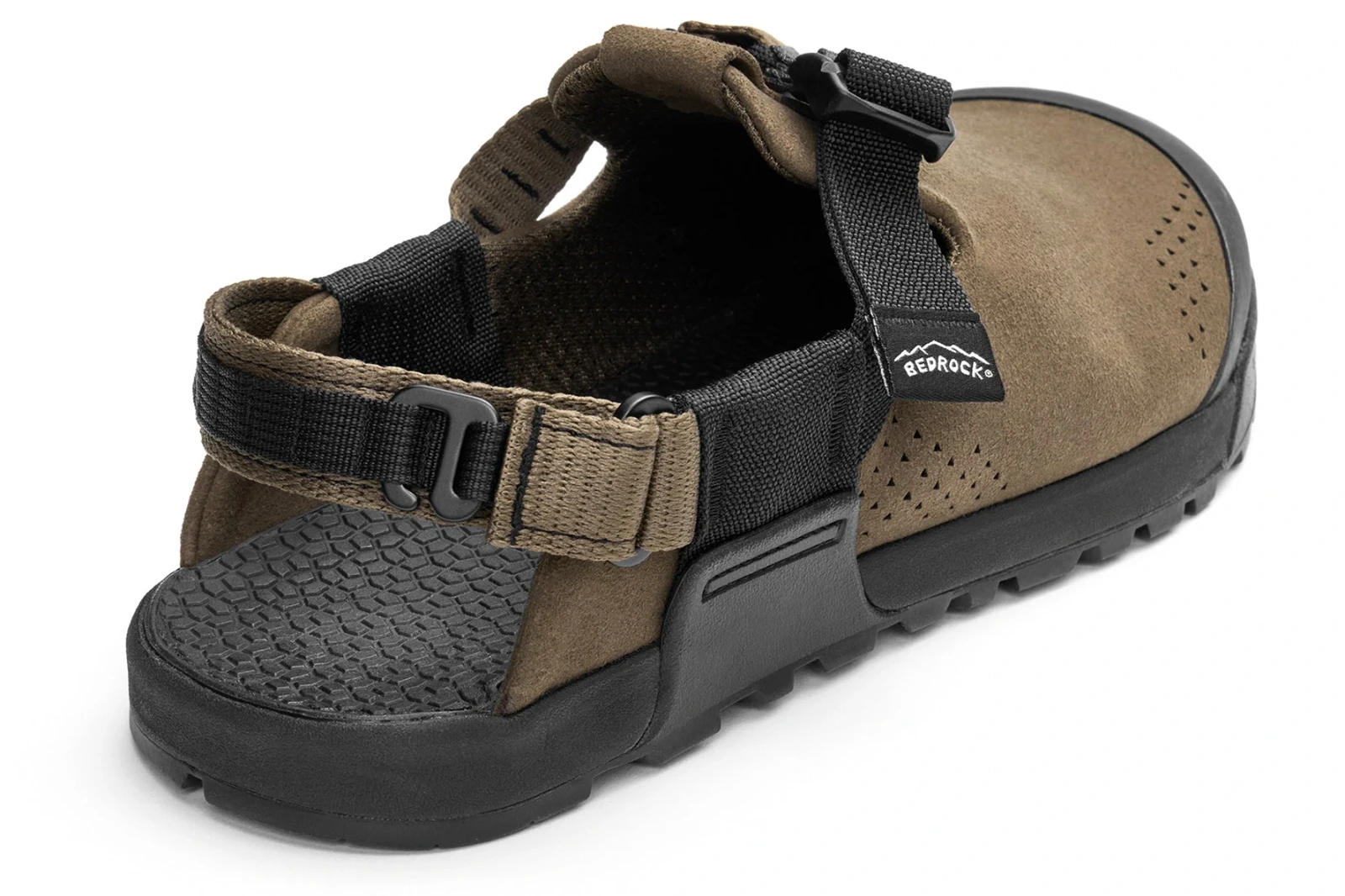Сабо Bedrock Mountain Clog - Synthetic Suede — сосновая шишка, фото 3