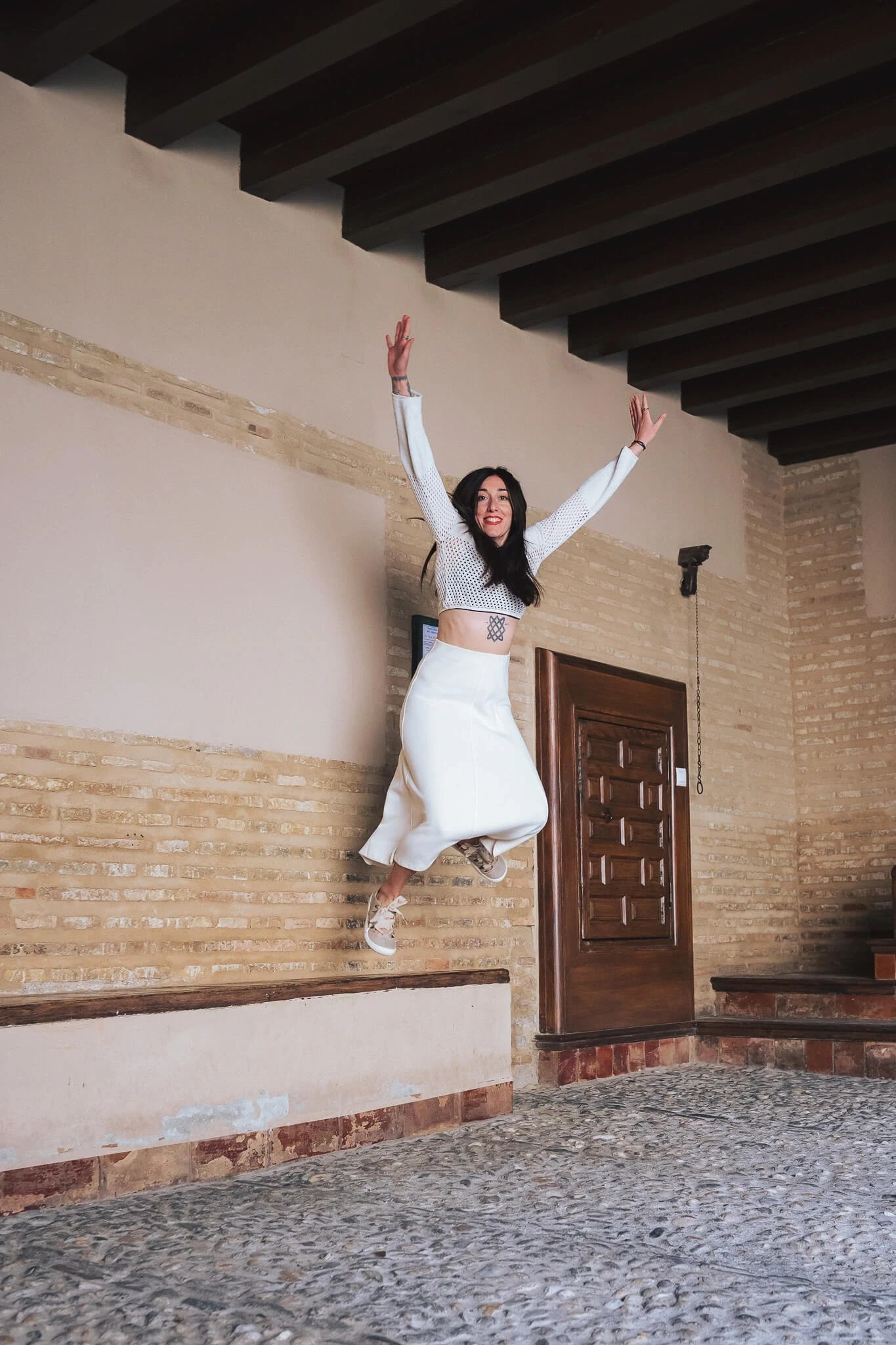 Босоногие сандалии Sambas the bambas Nara — натуральные, фото 11