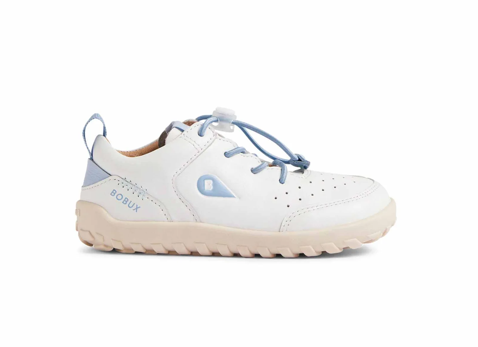 Детские босоногие кроссовки Bobux Alpha I Walk Nova — White