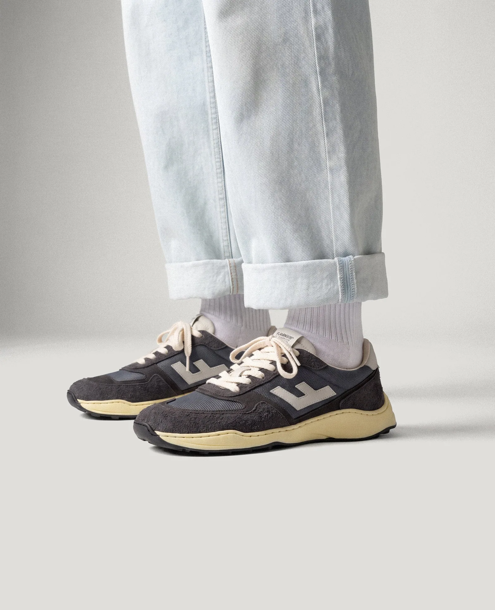 Босоногие кроссовки Flamingos’ Life Zero Drop — антрацит, фото 6