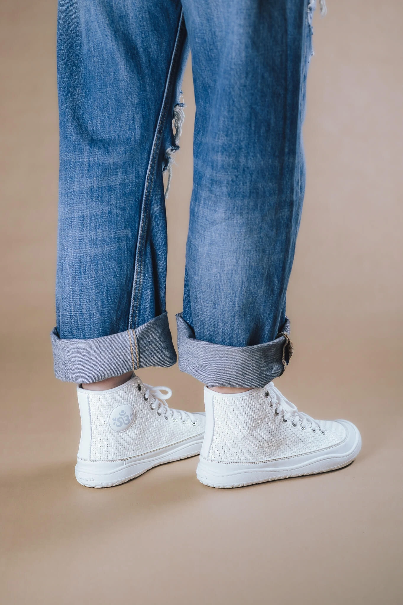 Босоногие ботинки Sambas the bambas Breeze — белые, фото 4