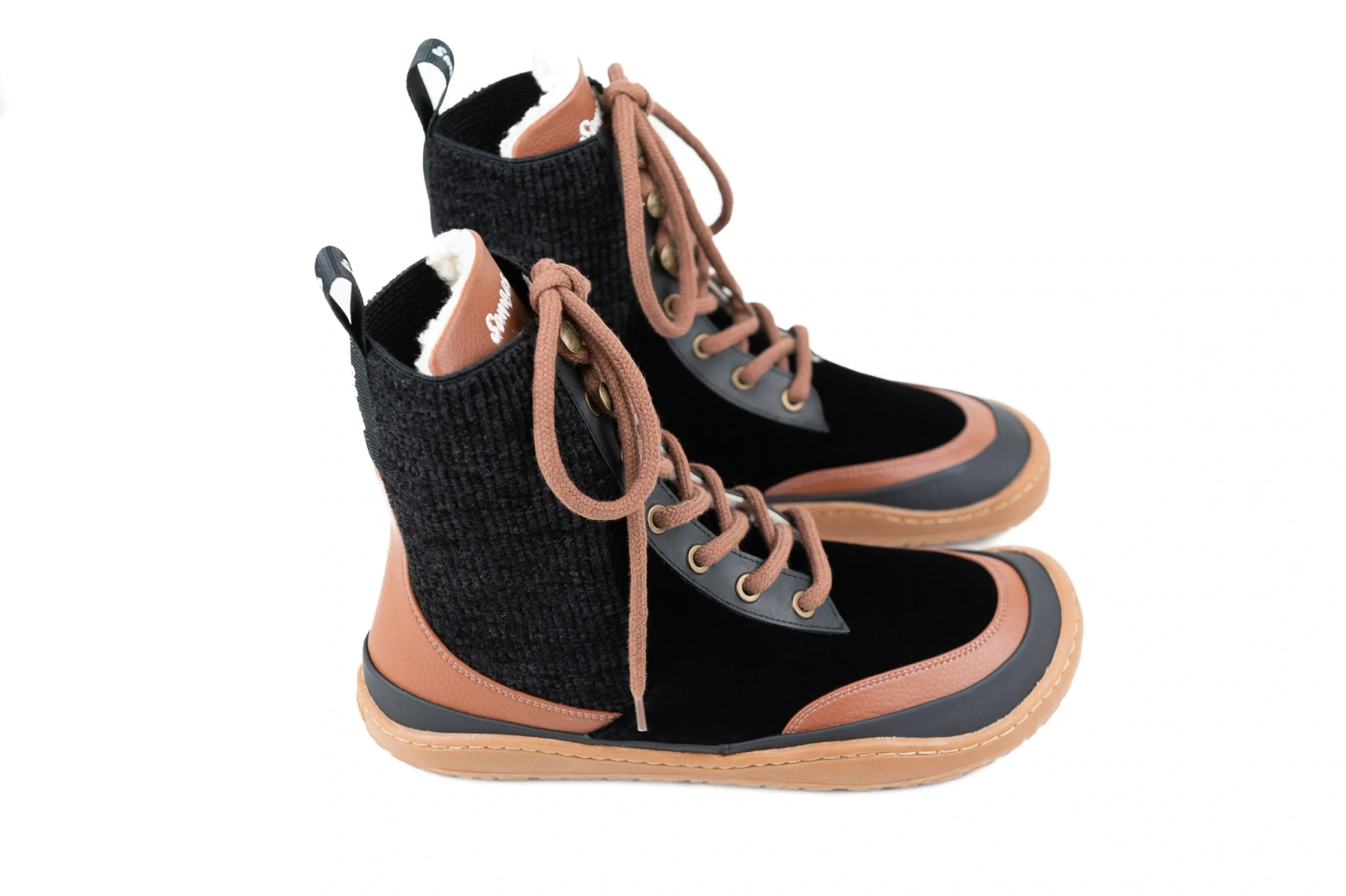 Босоногие ботинки Sambas the bambas Ebony — чёрные, фото 13