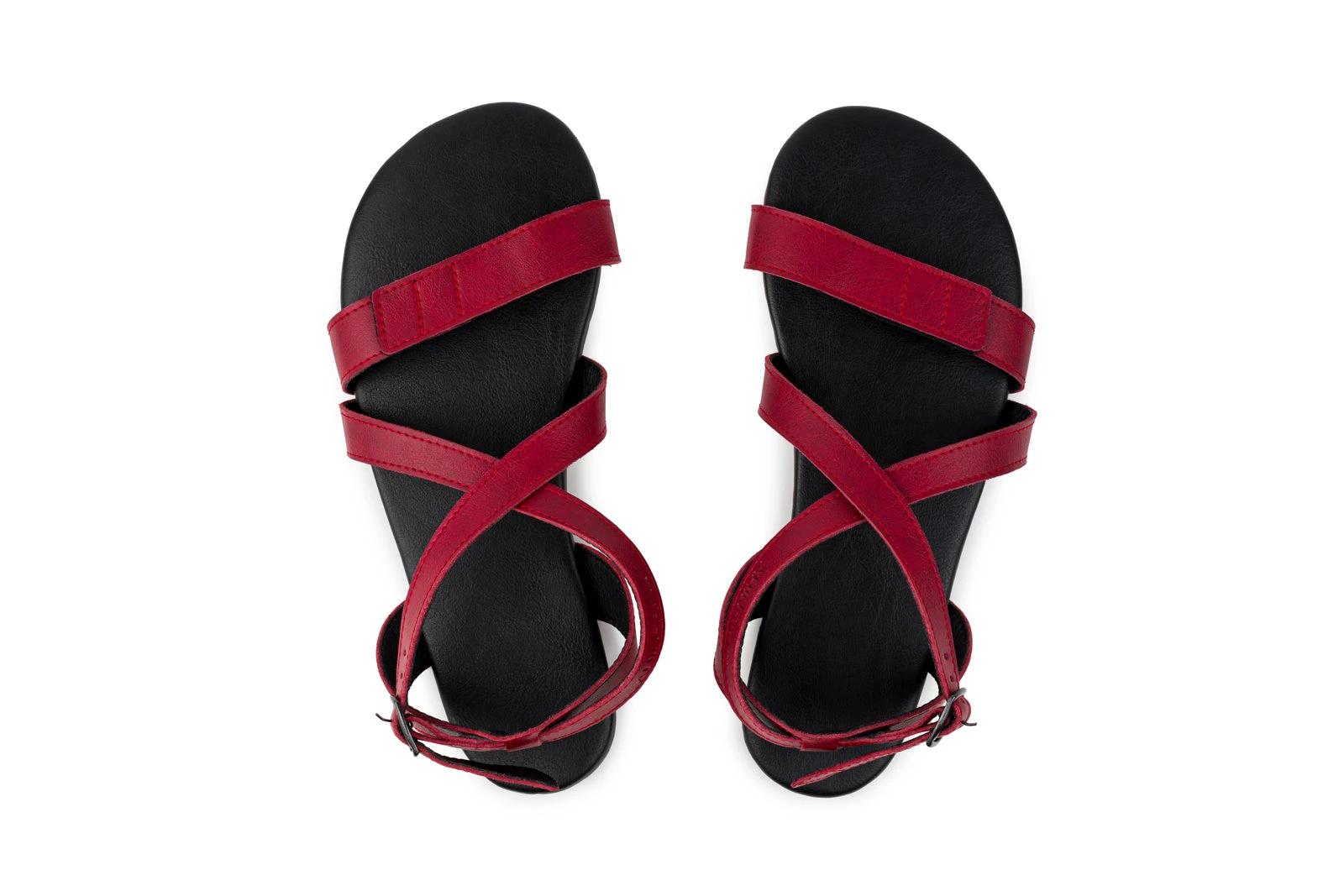 Сандалии Ahinsa Hava Barefoot — бордовый, фото 8